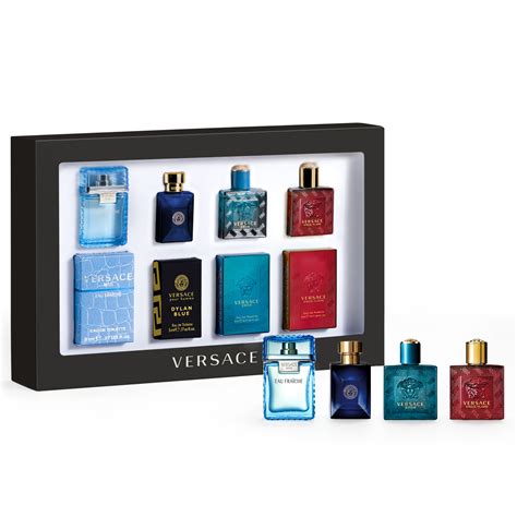 versace pour homme mini set|aftershave mini gift sets.